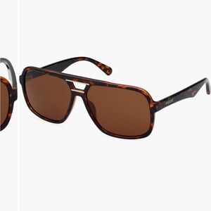 GUESS Tortoise Shell Aviator Sunglasses